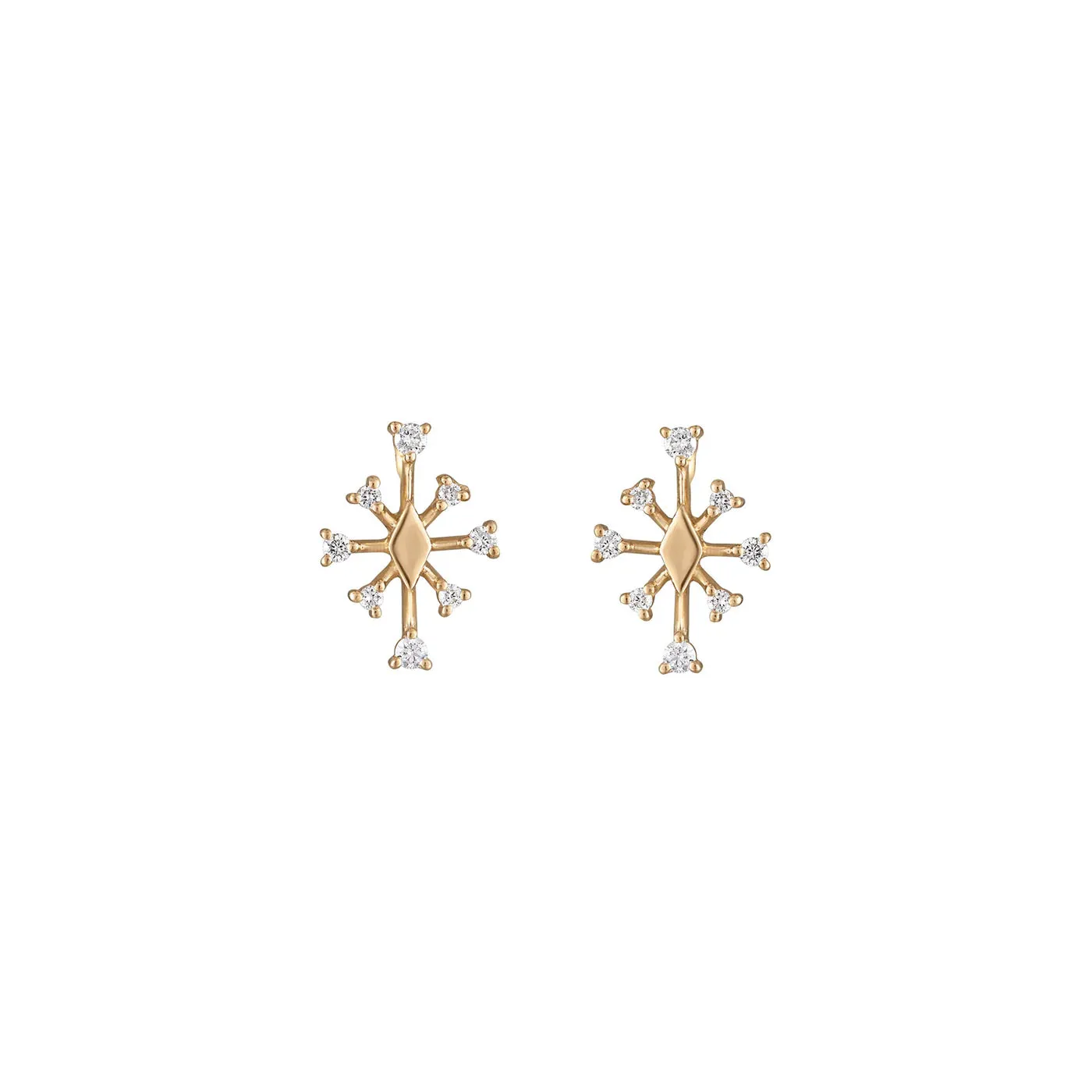 14KY Sparkle Studs