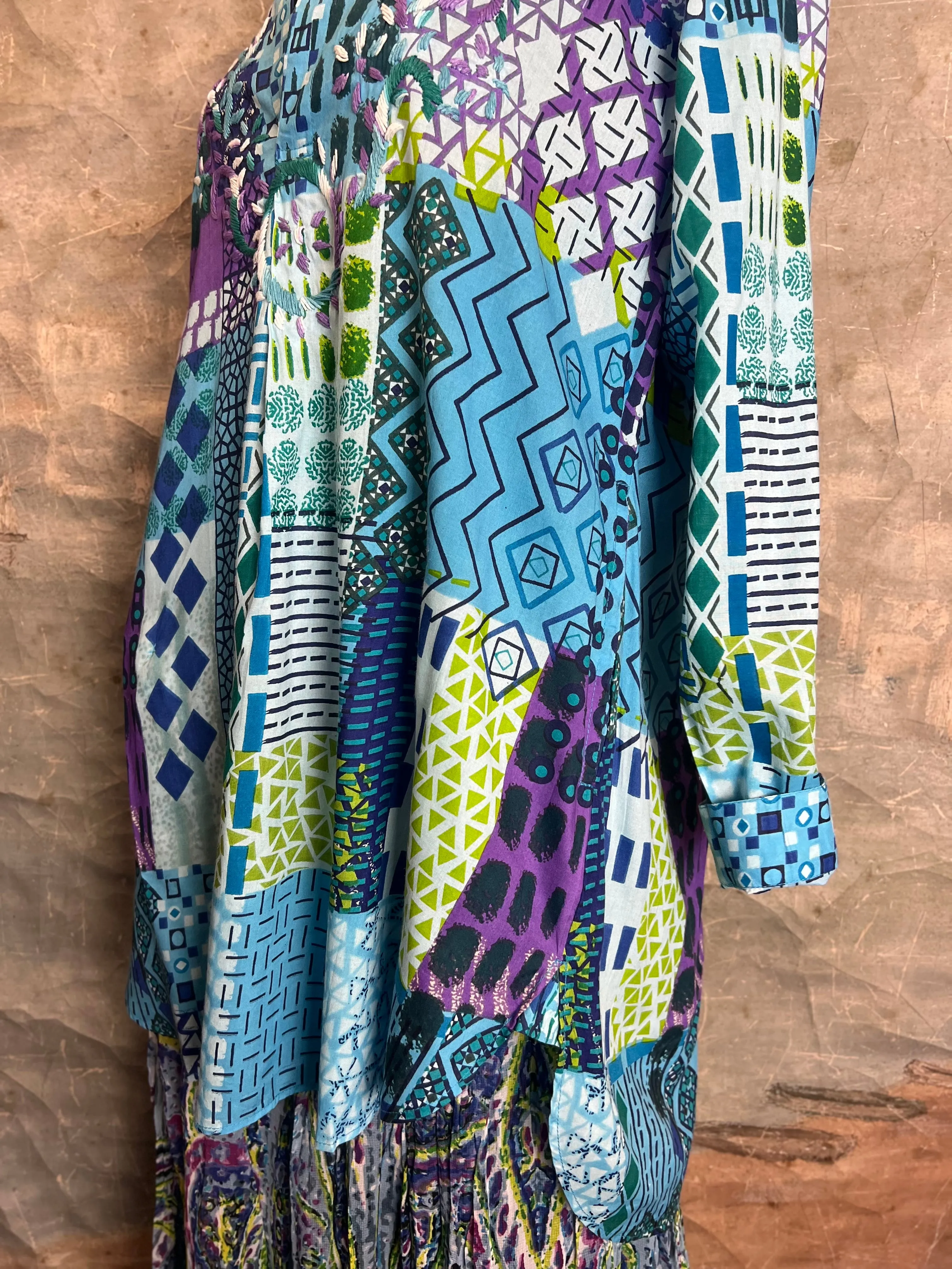18326 Embroidered Tunic-beach vibes