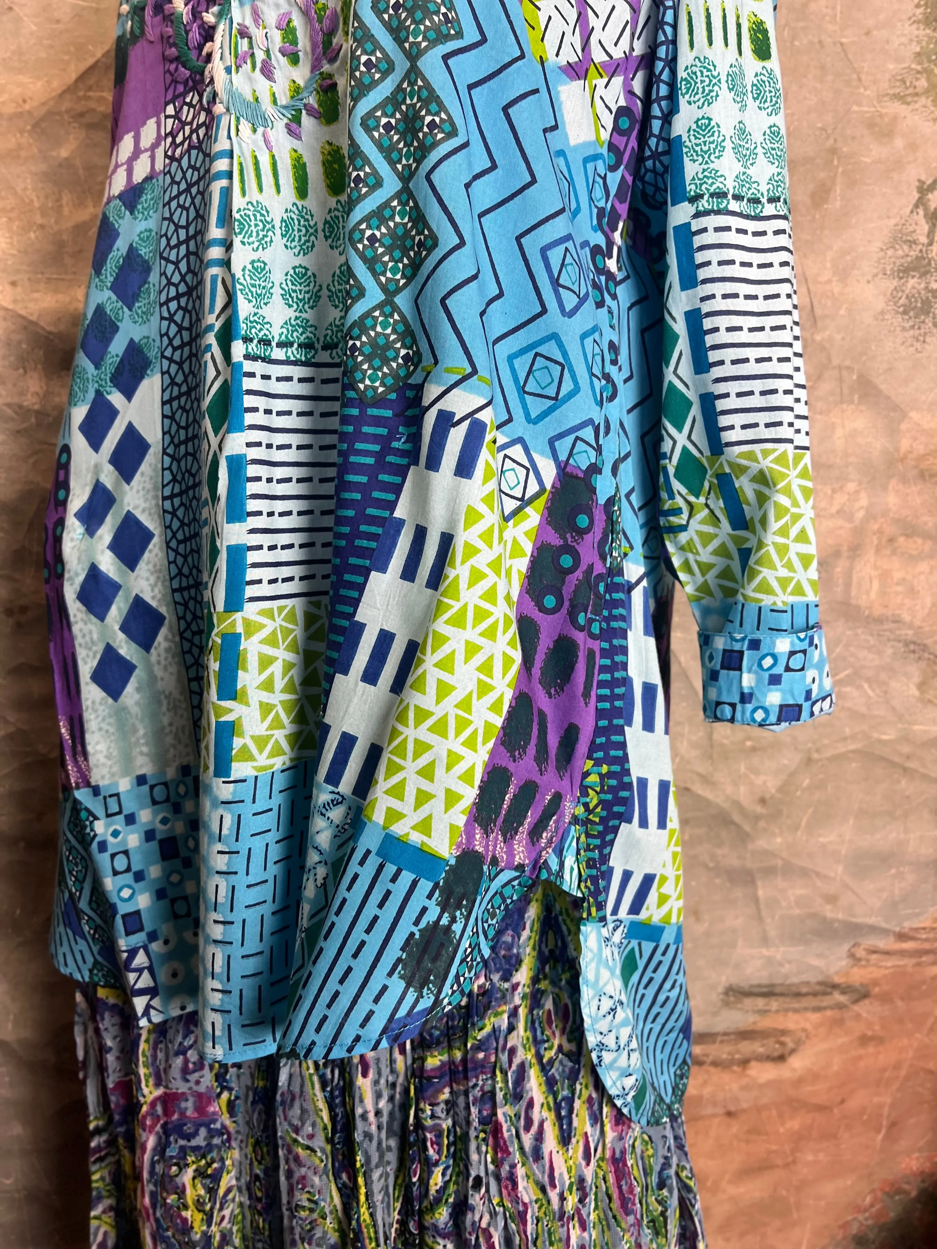 18326 Embroidered Tunic-beach vibes