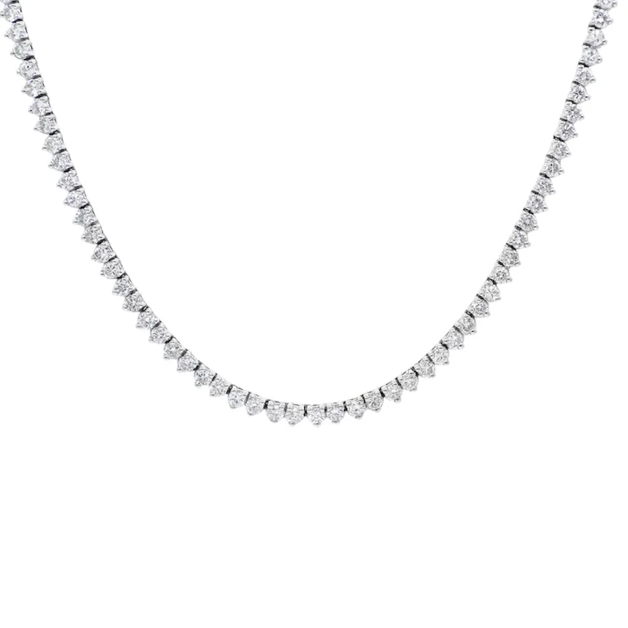 18k White Gold Diamond Choker