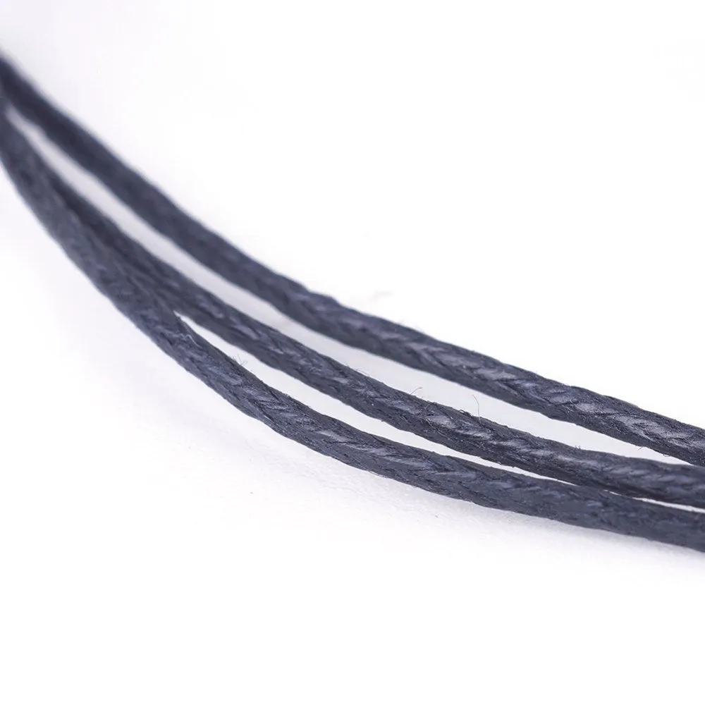 1mm Wax Cotton (10m) - Black