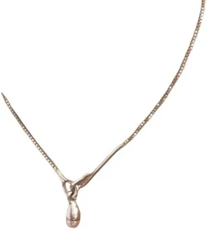 2024 Unique Pearl Pendant Necklace For Women Clavicle Chain Choker Fashion Jewelry Party Collares Para PTPNU1537