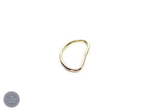 20mm D Ring - Brass