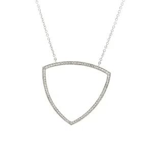 .42ct 14k White Gold Diamond Necklace