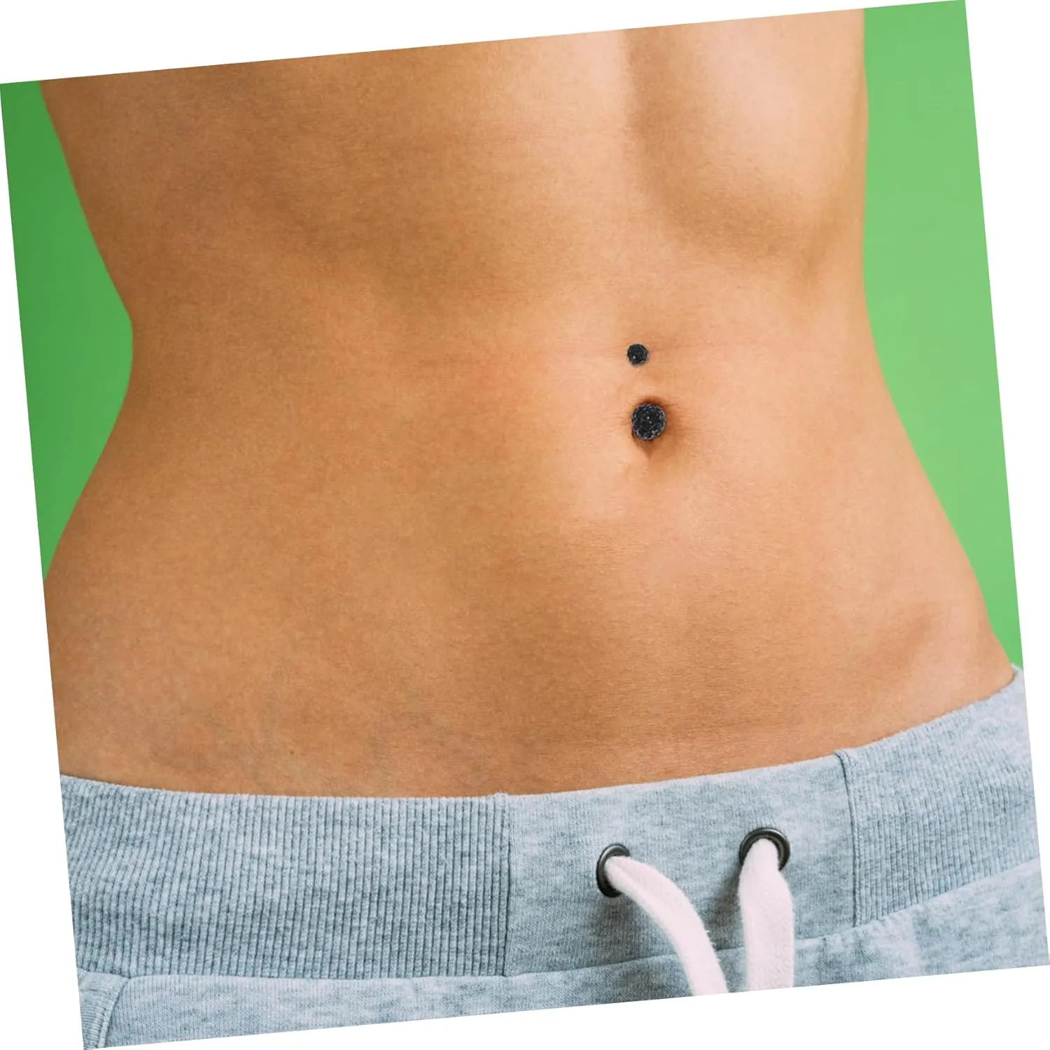 6 Pcs 1 Set Navel Ring Set Beautiful Belly Rings Belly Piercing Jewelries Fashionable Navel Rings