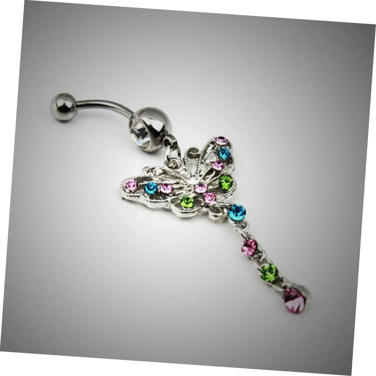 6 Pcs Jewelry Body Jewlery Belly Button Rings? Belly Ring Dangle Belly Button Rings Navel Ring Fashion