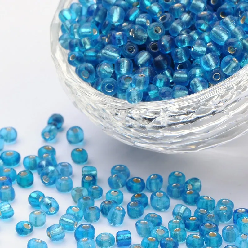 6/0 Silverlined (50g) - Sky Blue