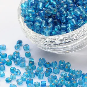 6/0 Silverlined (50g) - Sky Blue