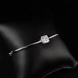 925 Sterling Silver and CZ Crystal Bracelet - Elle Jewelry