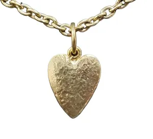 9k Gold Heart Shape Pendant