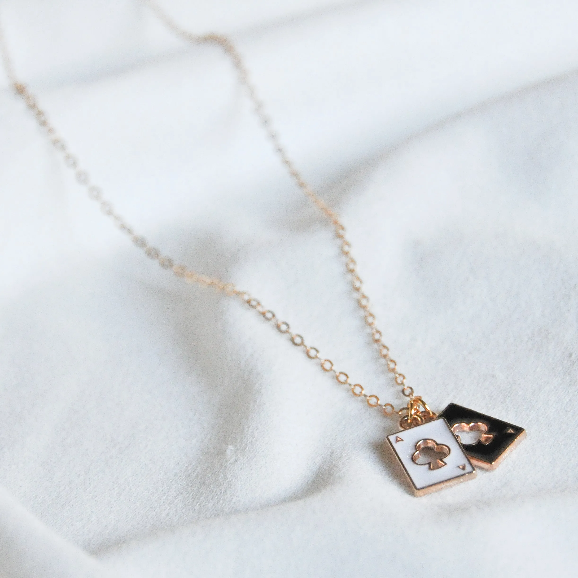 Ace of Clubs Necklace
