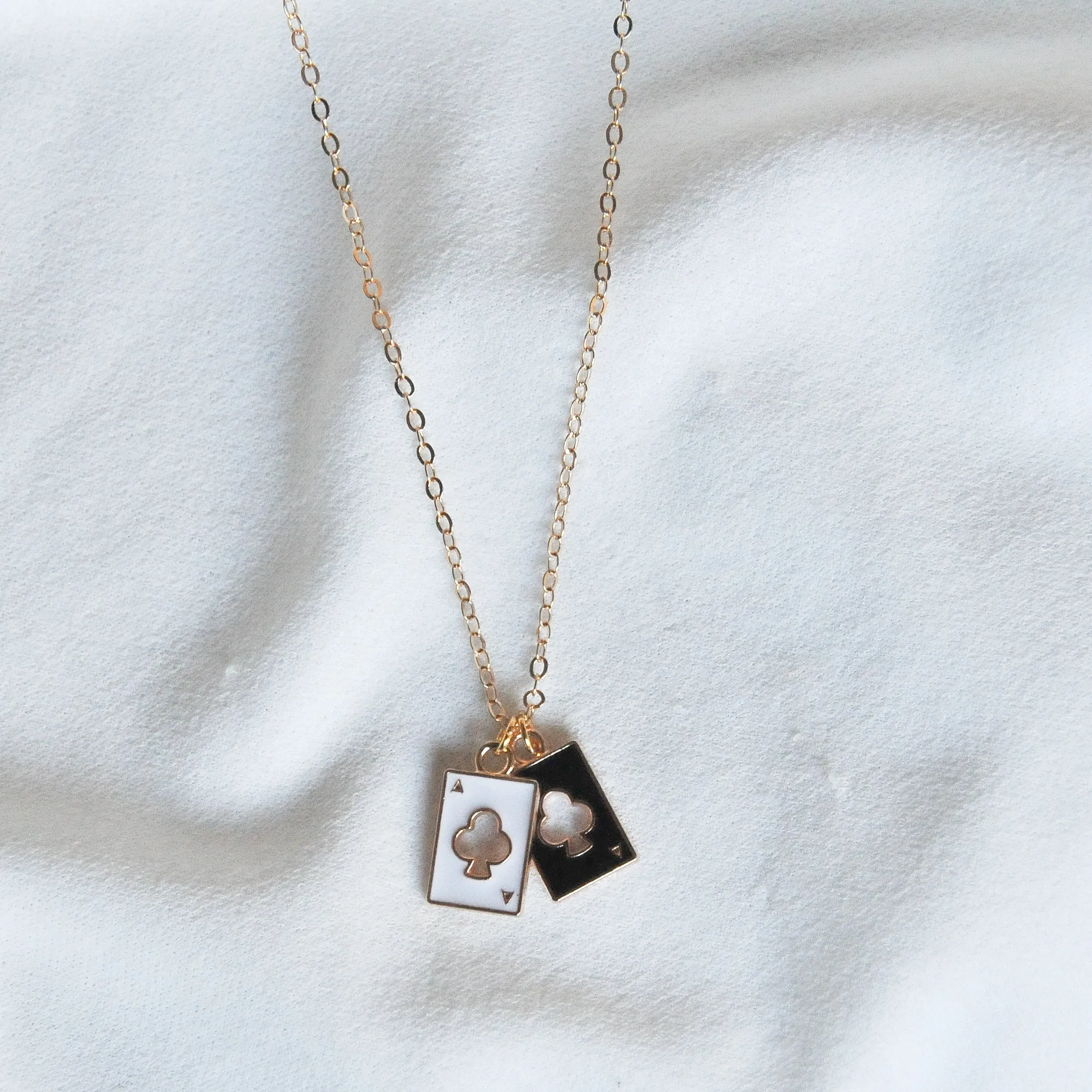 Ace of Clubs Necklace