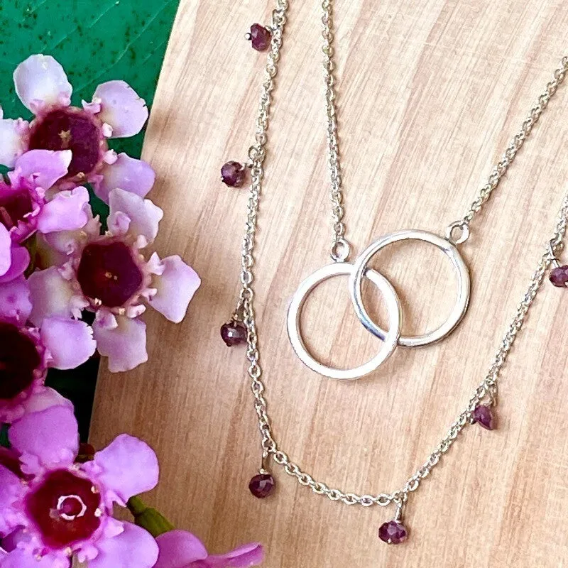 Alex Necklace in Silver