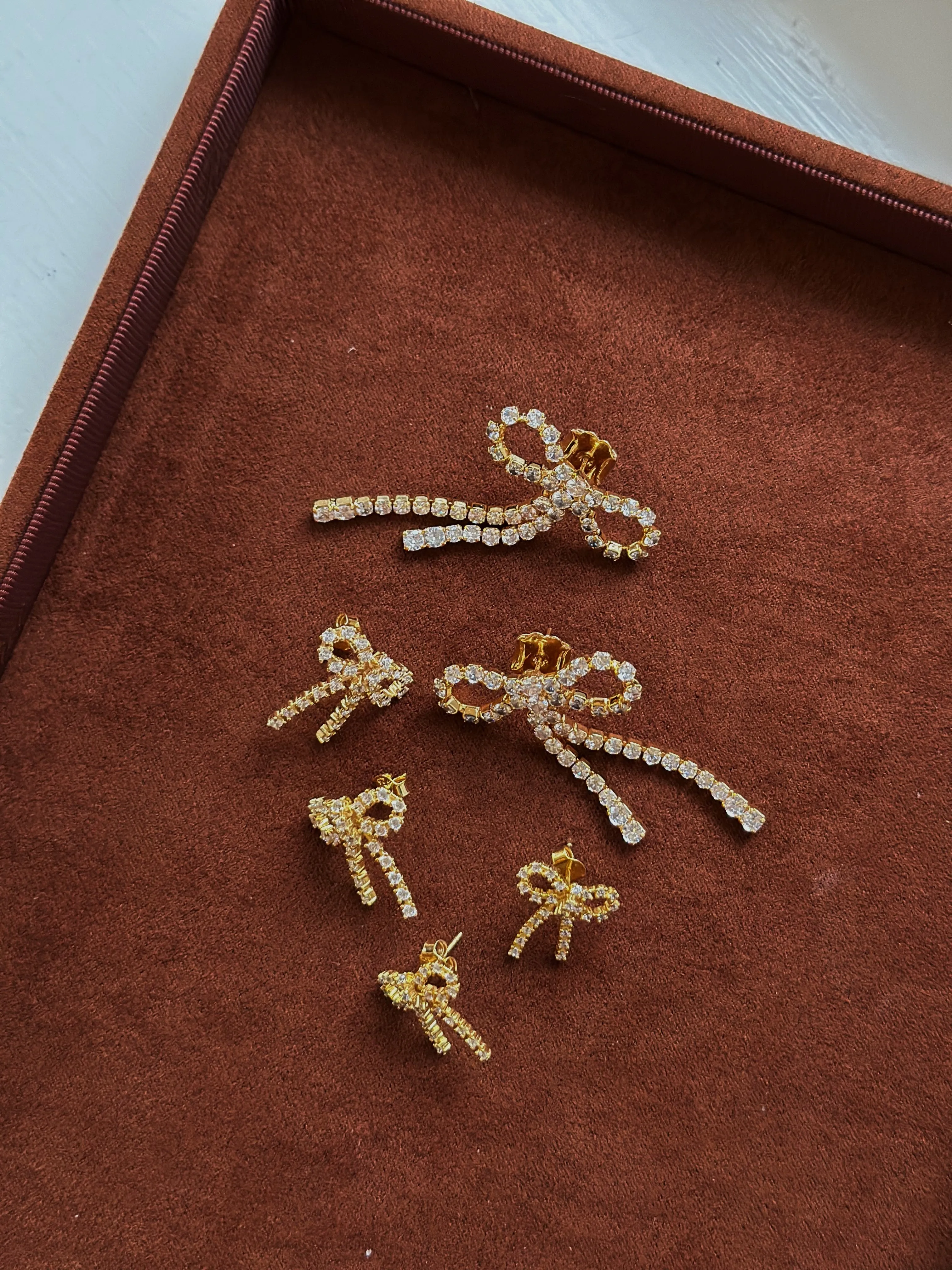 Arco Mini Crystal Studs