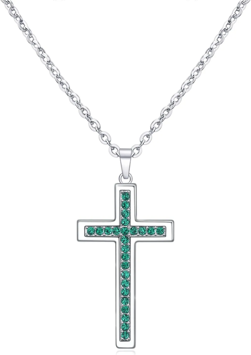 Baptism Cross Necklace for Women,First Communion Gold Cross Necklaces Jewelry Gifts for Women