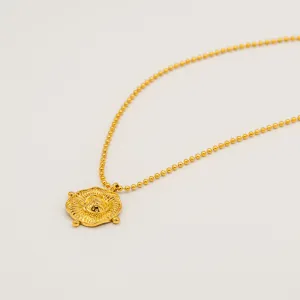 Baroque Medallion Necklace