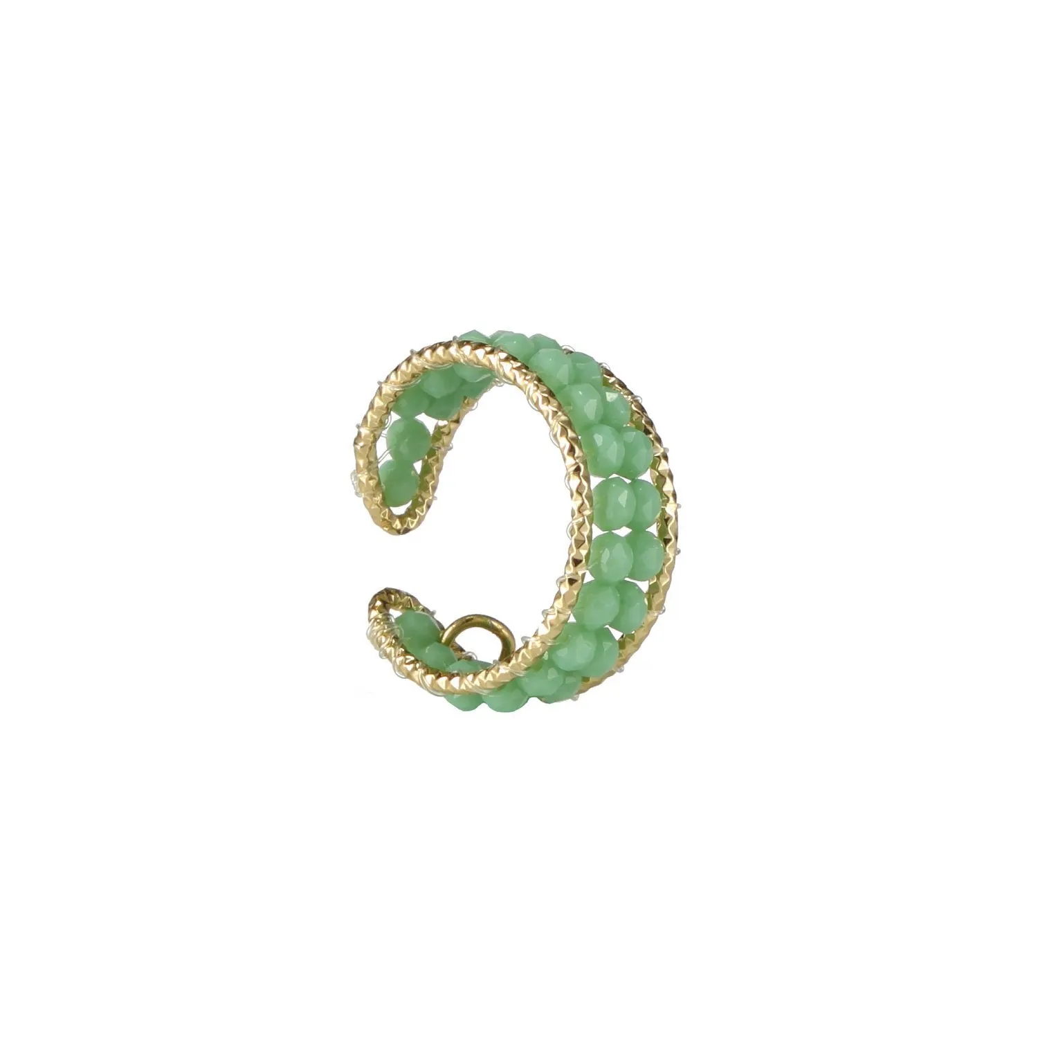 Beaded Stackable Handmade Artisan Rings