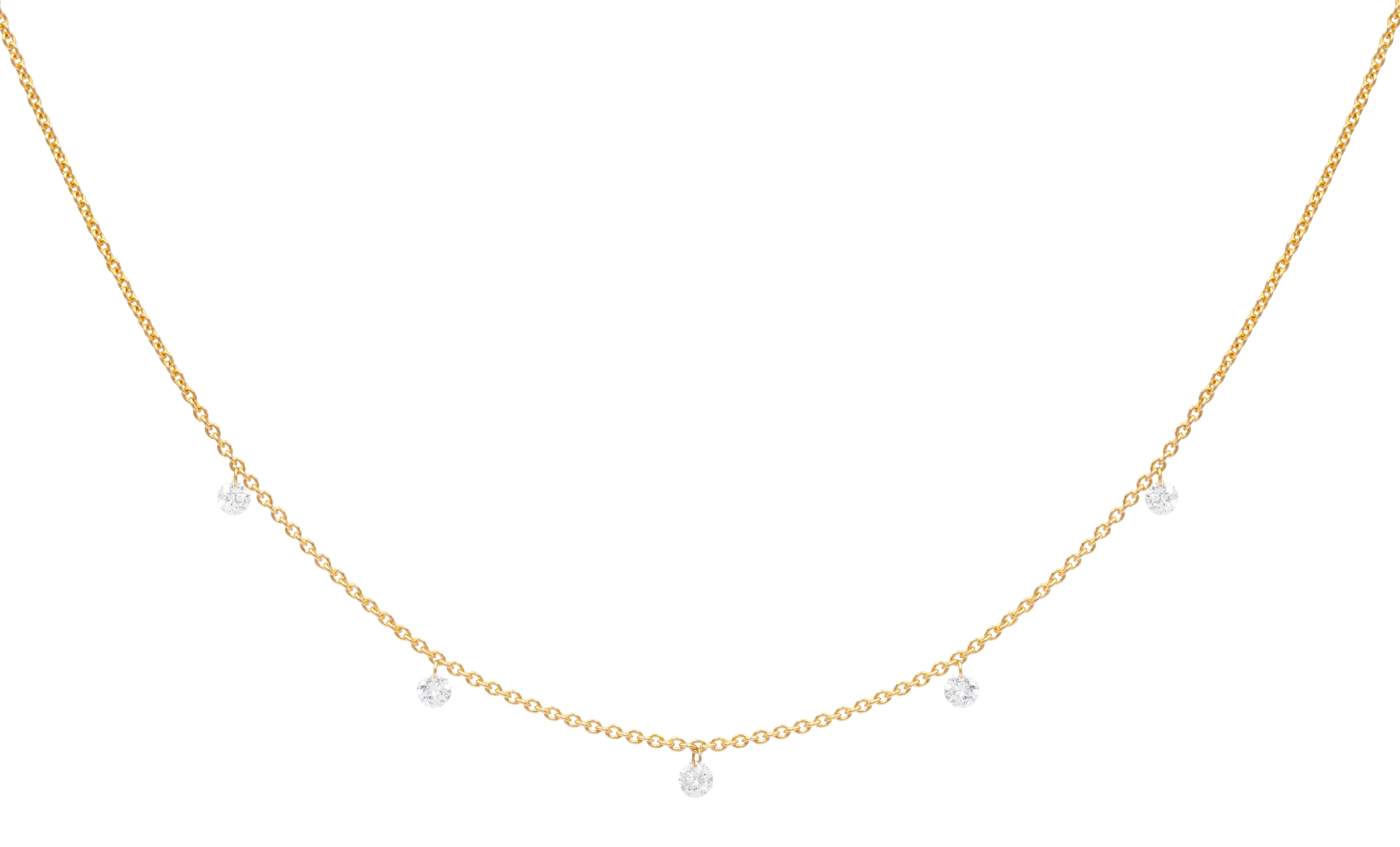 Brilliant Cut Quinn Necklace (Ready to Ship)