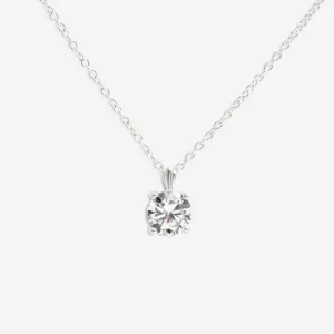 Brilliant Necklace| 9ct White Gold