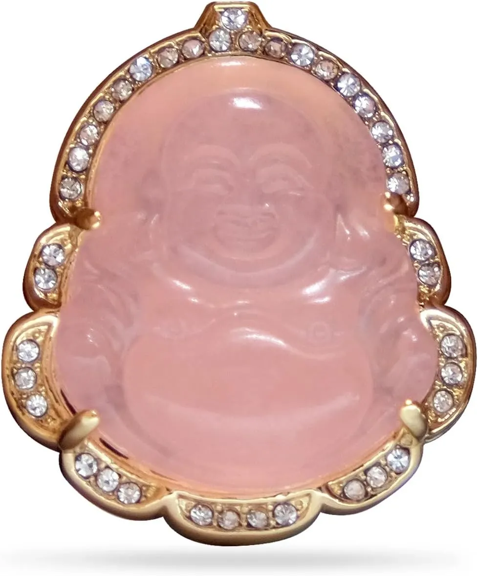 Buddha Lapel Pin - Pink