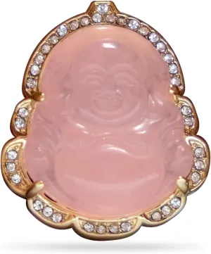 Buddha Lapel Pin - Pink