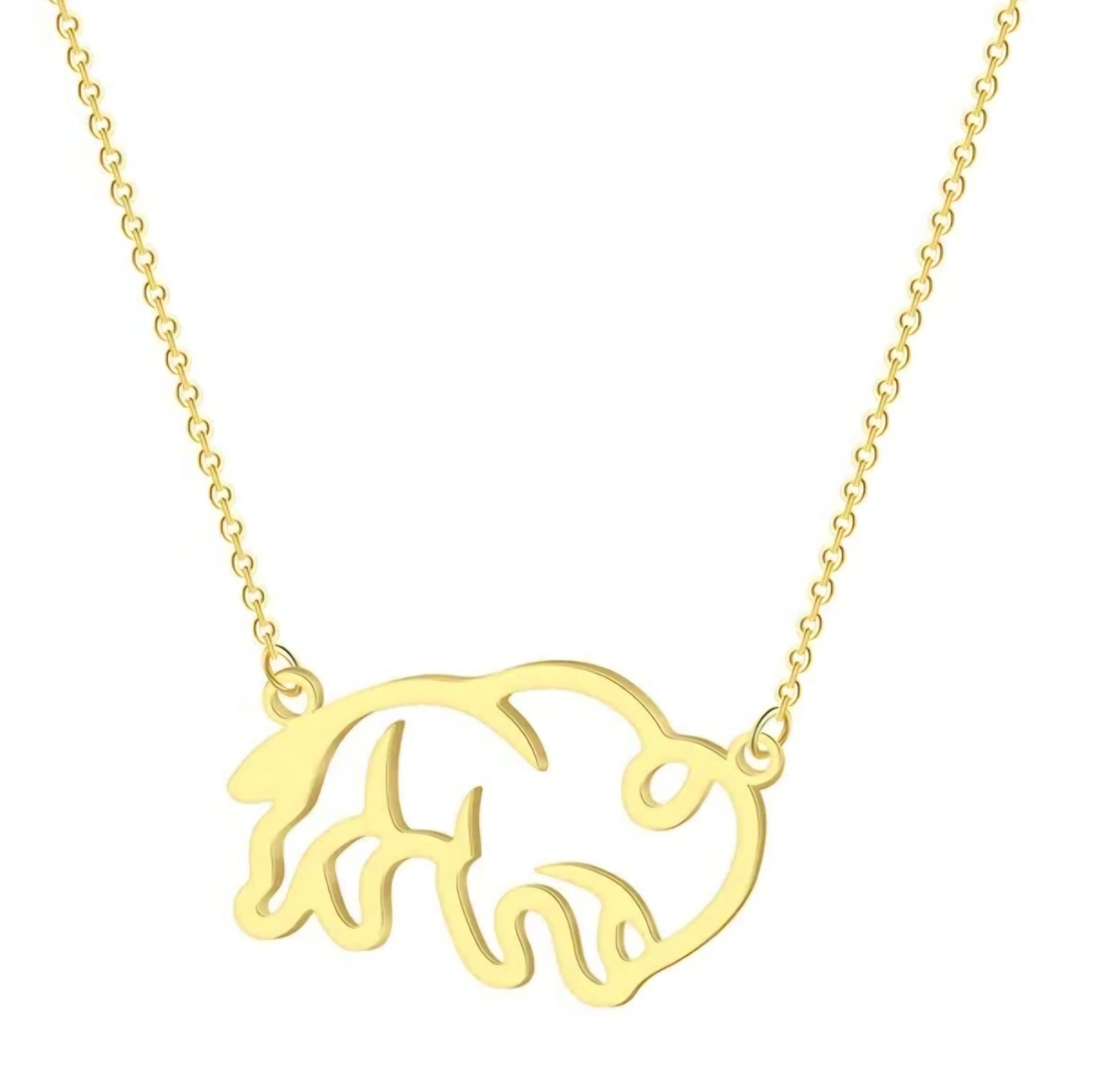 Buffalo Stainless Steel Necklace
