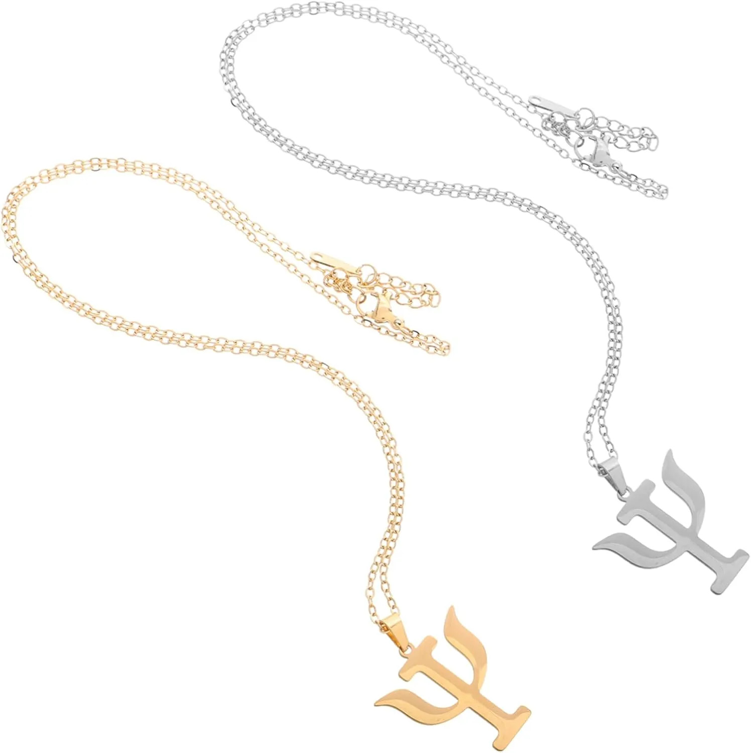 Candlestick Shape Necklace for Women Stylish Pendant Minimalist Friendly Jewelry present for