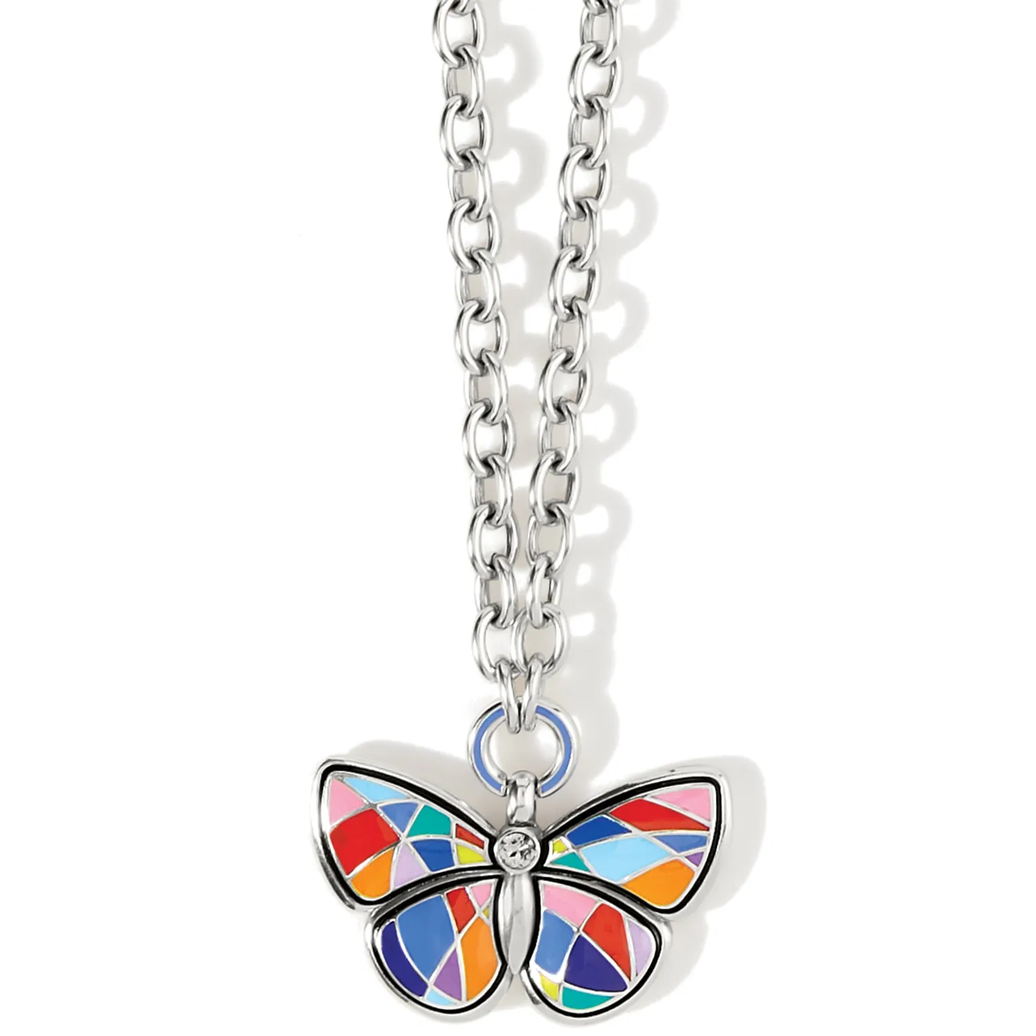 Colormix Butterfly Ring Necklace - JM7378