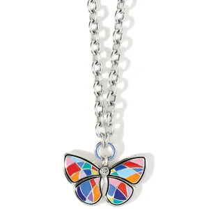 Colormix Butterfly Ring Necklace - JM7378