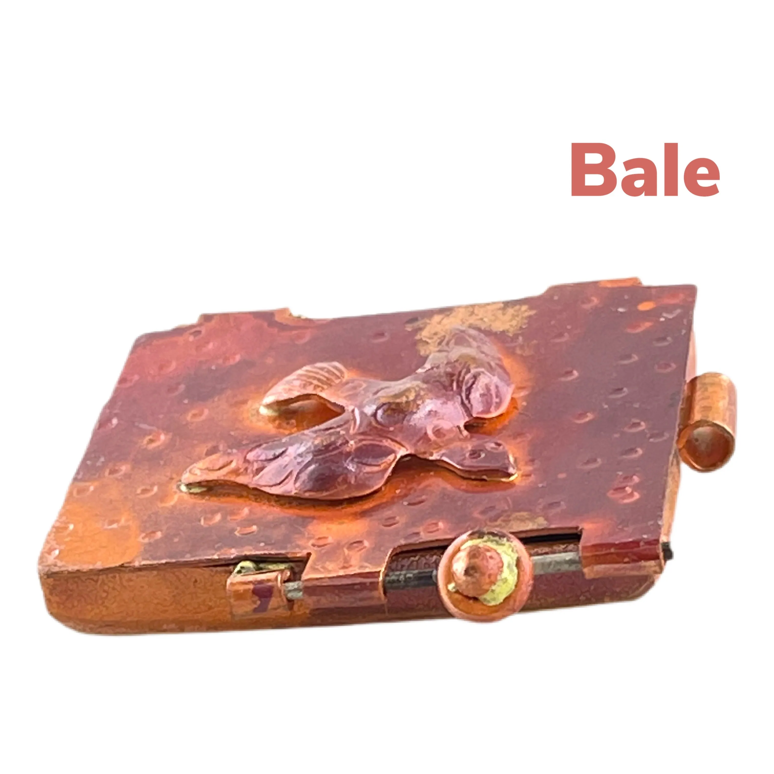 Copper Dove Locket - Pendant for Necklace