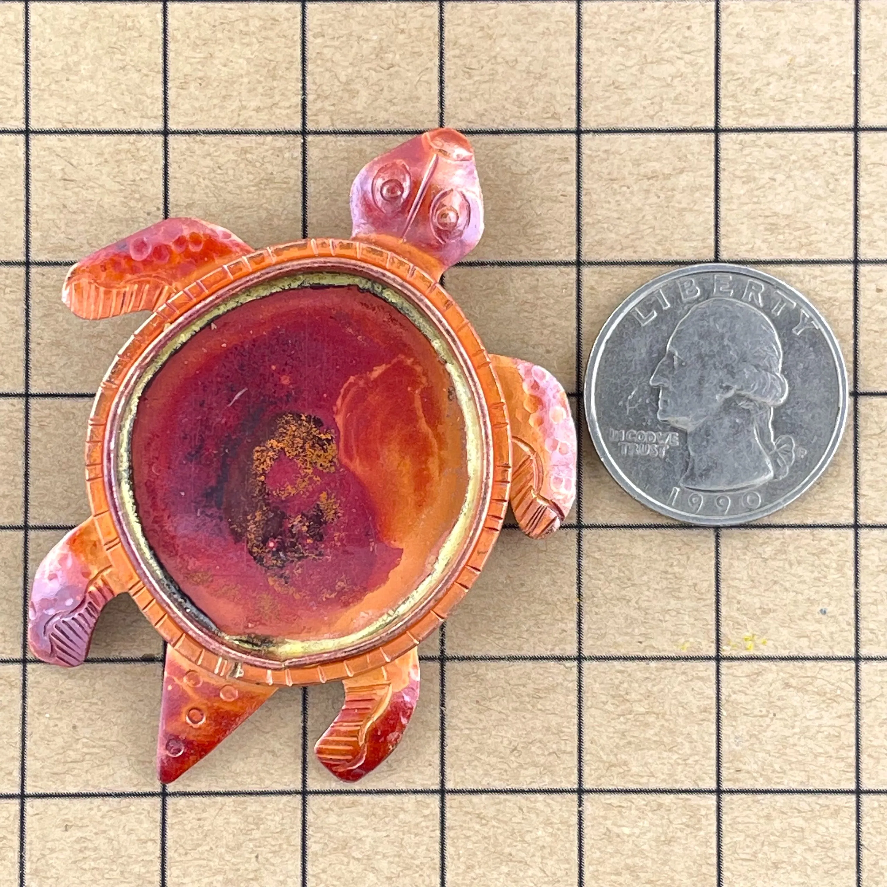 Copper Turtle Bezel