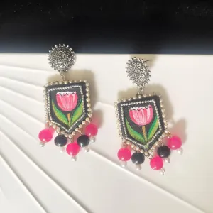 Corsen Handpainted Black (Earrings)