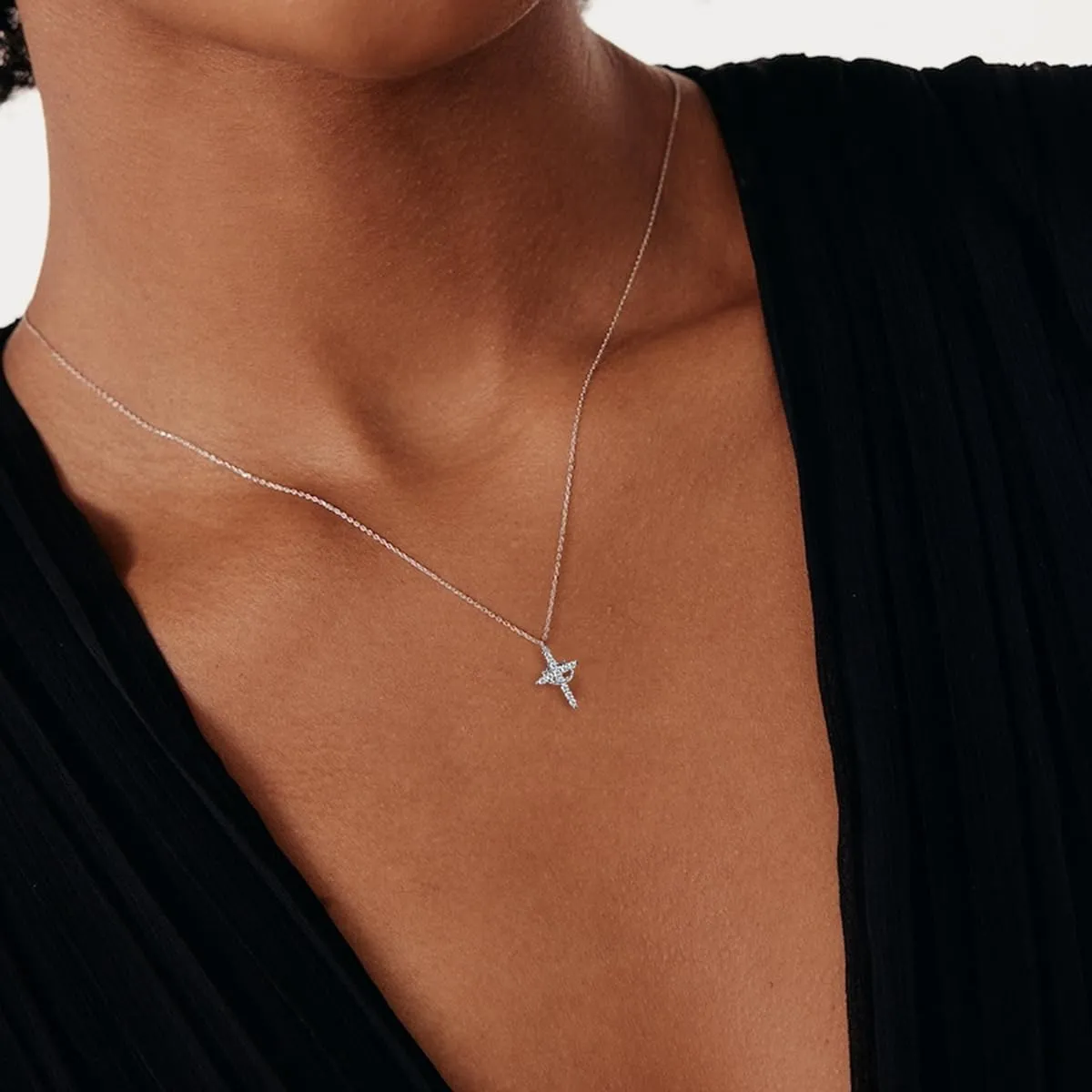 Cross Necklaces for Women Dainty 14K Gold Plated/Silver Cubic Zirconia Cross Pendant Necklaces Non Tarnish Simple Cross Charm Necklace Fashion Jewelry Gifts