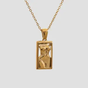 Cuerpo 18k Gold Pendant Necklace