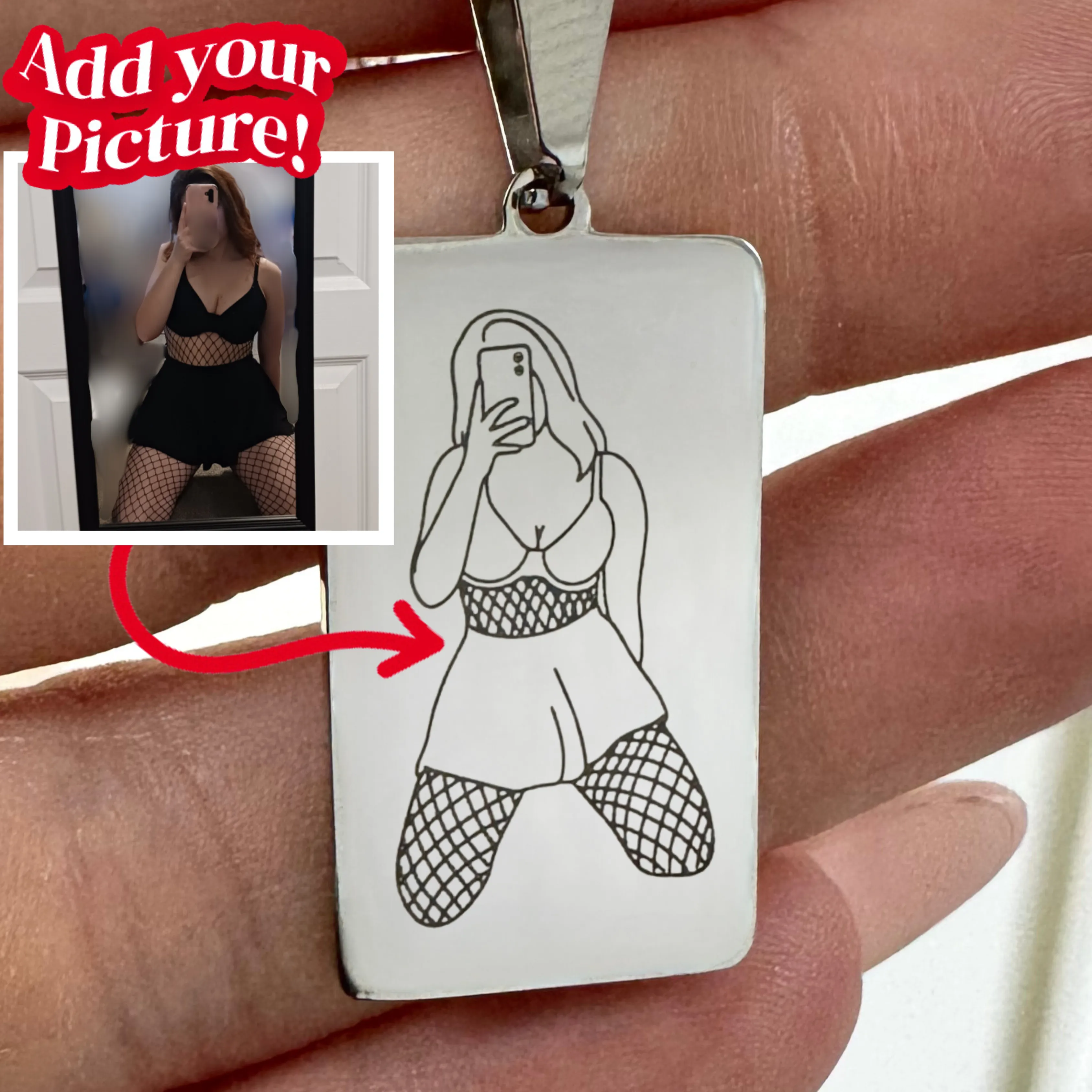 Custom Soulmate© Tag Spicy Necklace