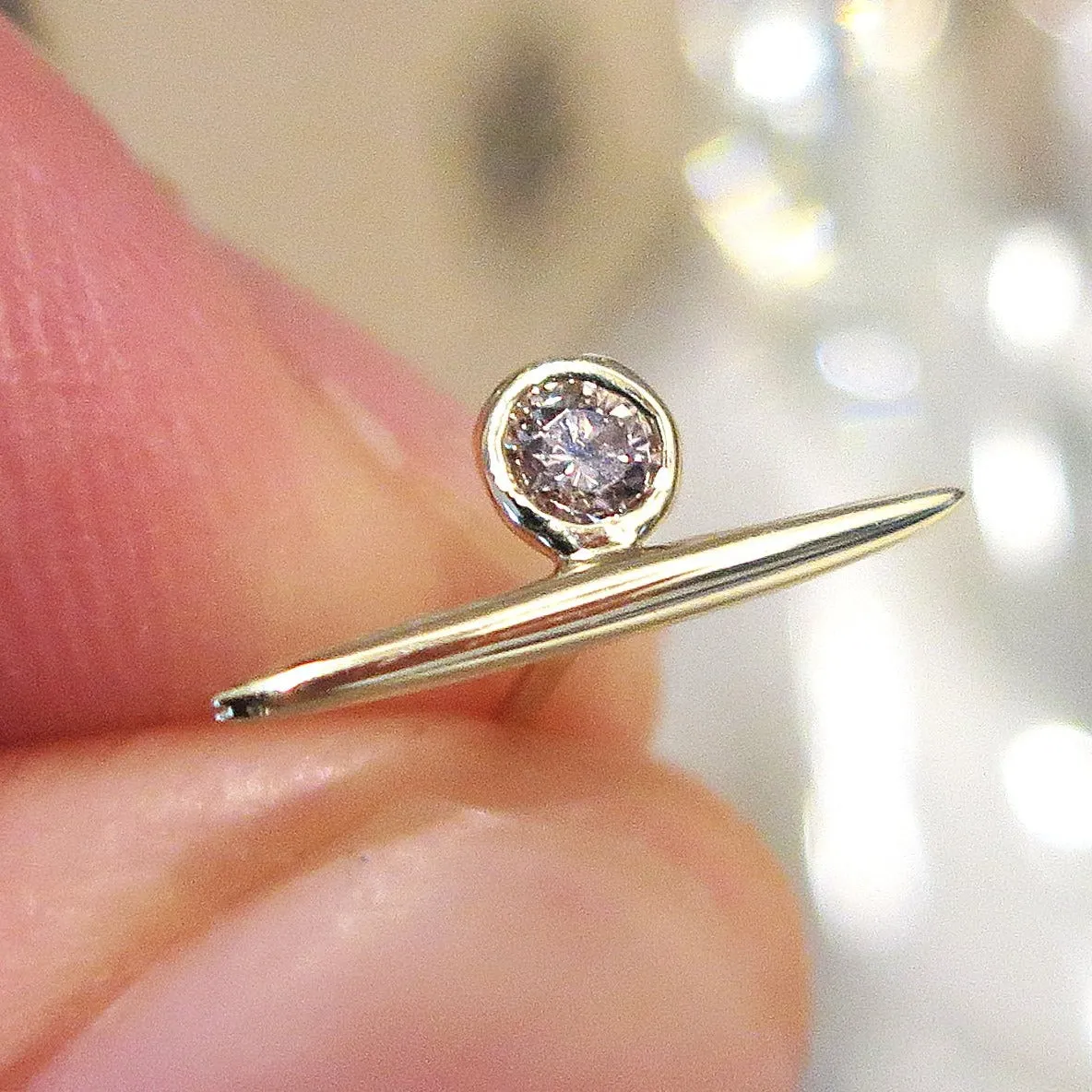 Diamond Needle Studs