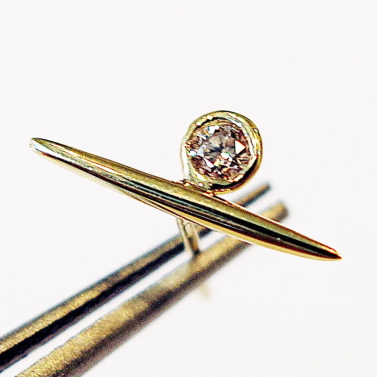 Diamond Needle Studs