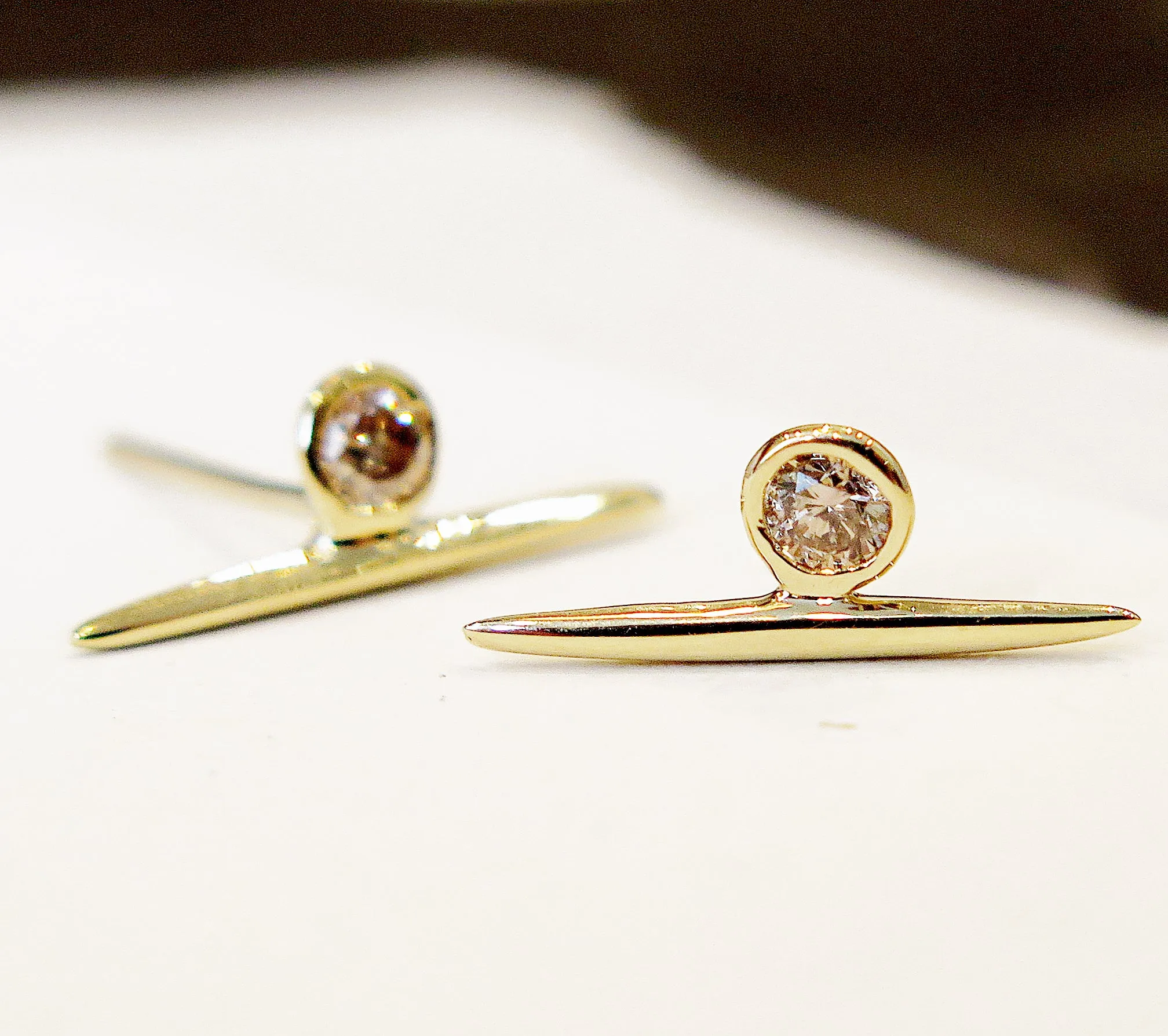 Diamond Needle Studs