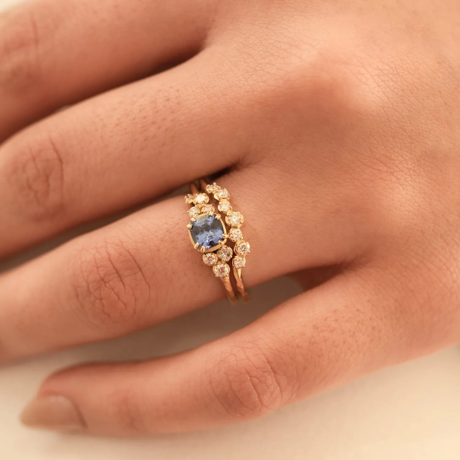Diamond Stargazer Wraparound Ring