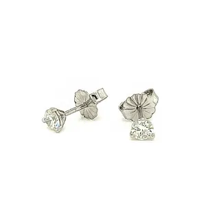 Diamond Stud Earrings, 0.34 Carats Total Weight