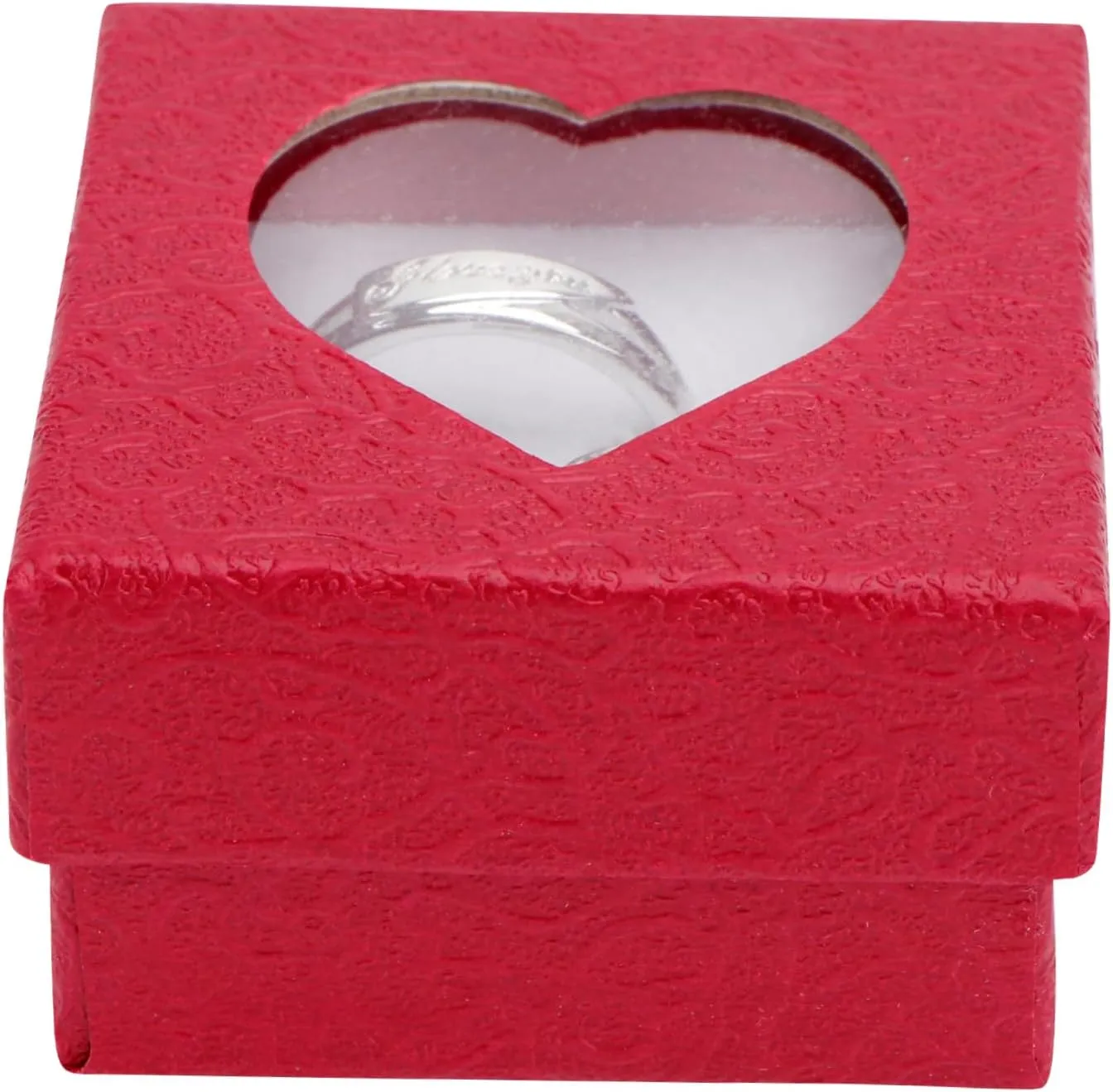Didiseaon 1 Pair Gold Wedding Couple Ring Decorative Engagement Rings for Girlfriend Boyfriend Present