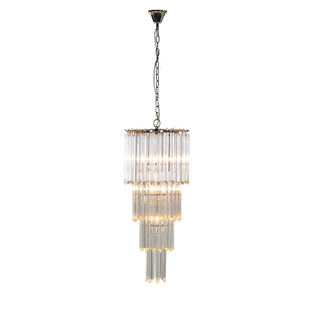 Downton Cascading Crystal Chandelier