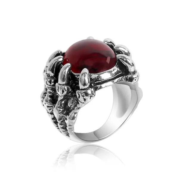 Dragon Claw Gem Ring