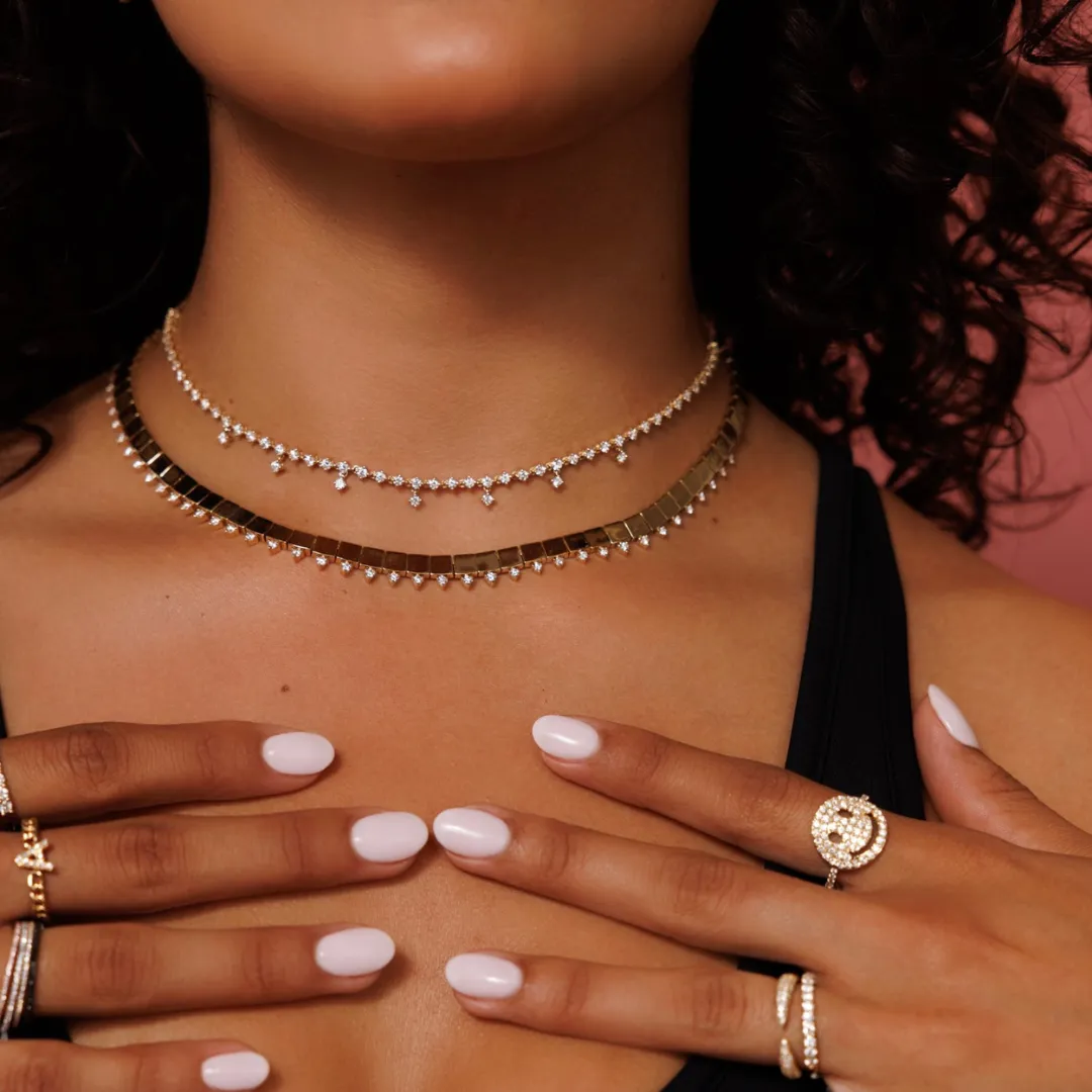 Drew Smiley Diamond Ring