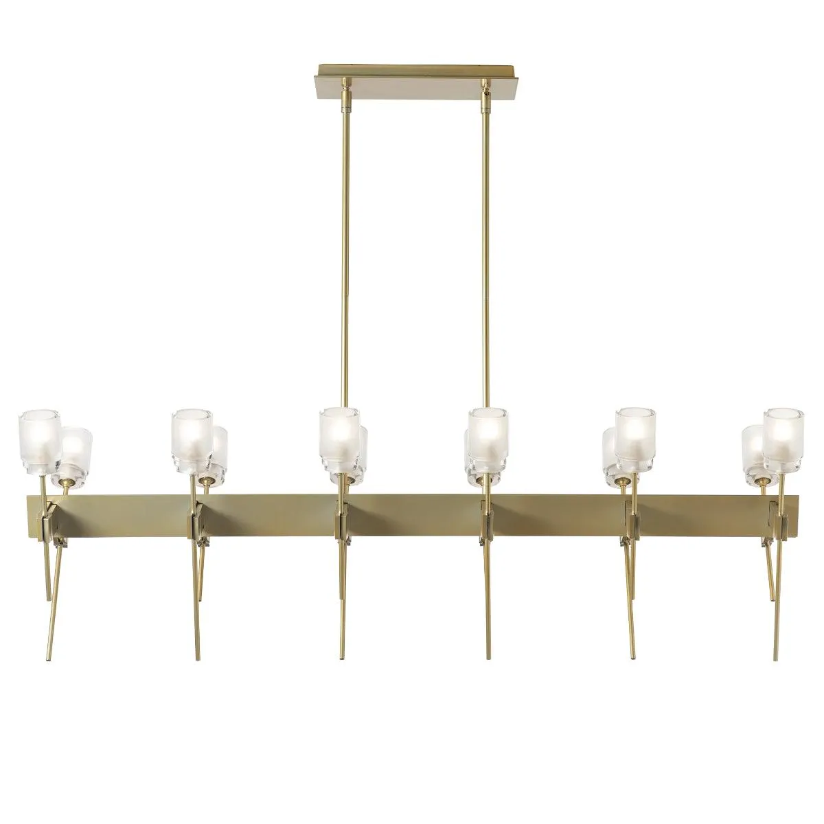 Echo 48 in. 12 lights Linear Pendant Light