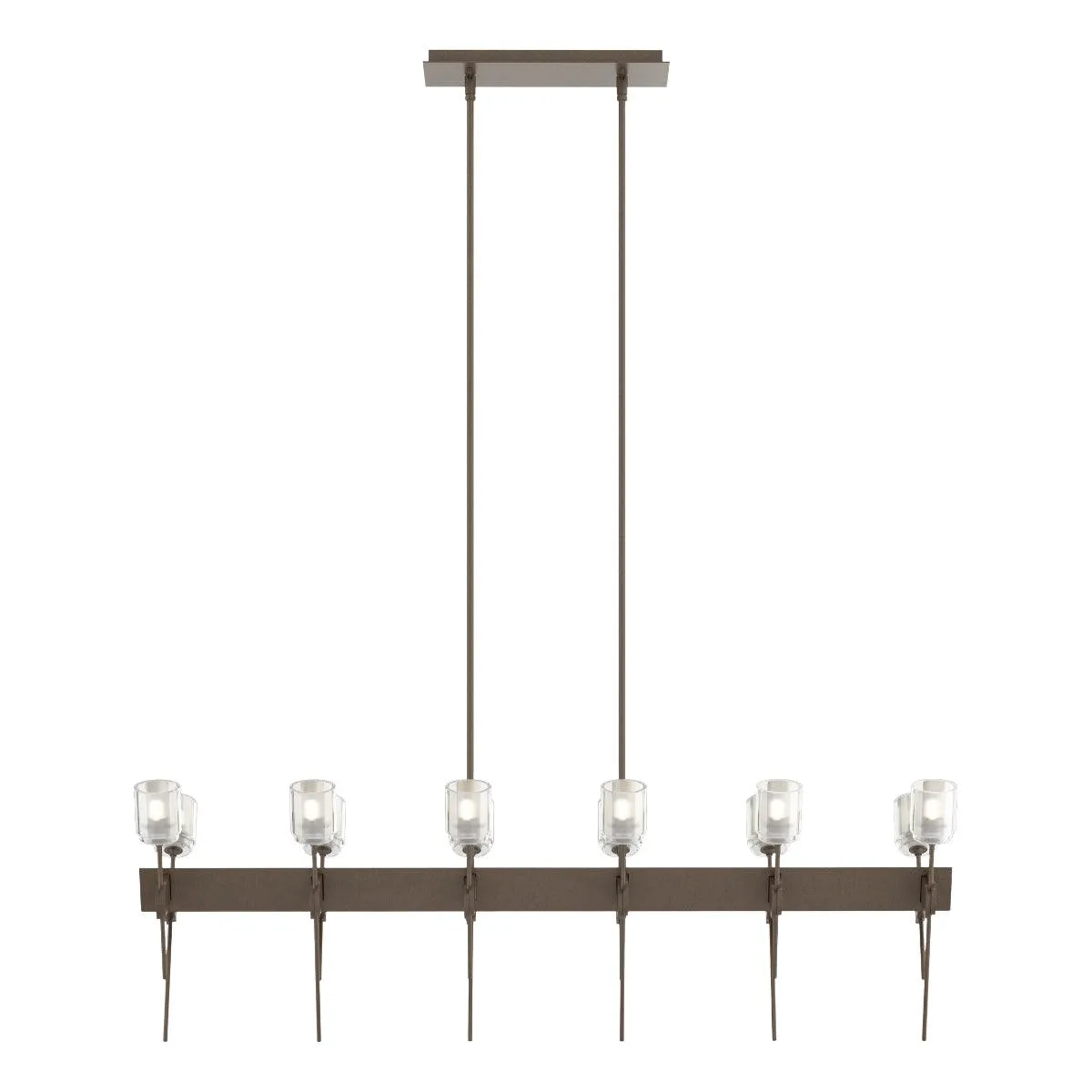 Echo 48 in. 12 lights Linear Pendant Light