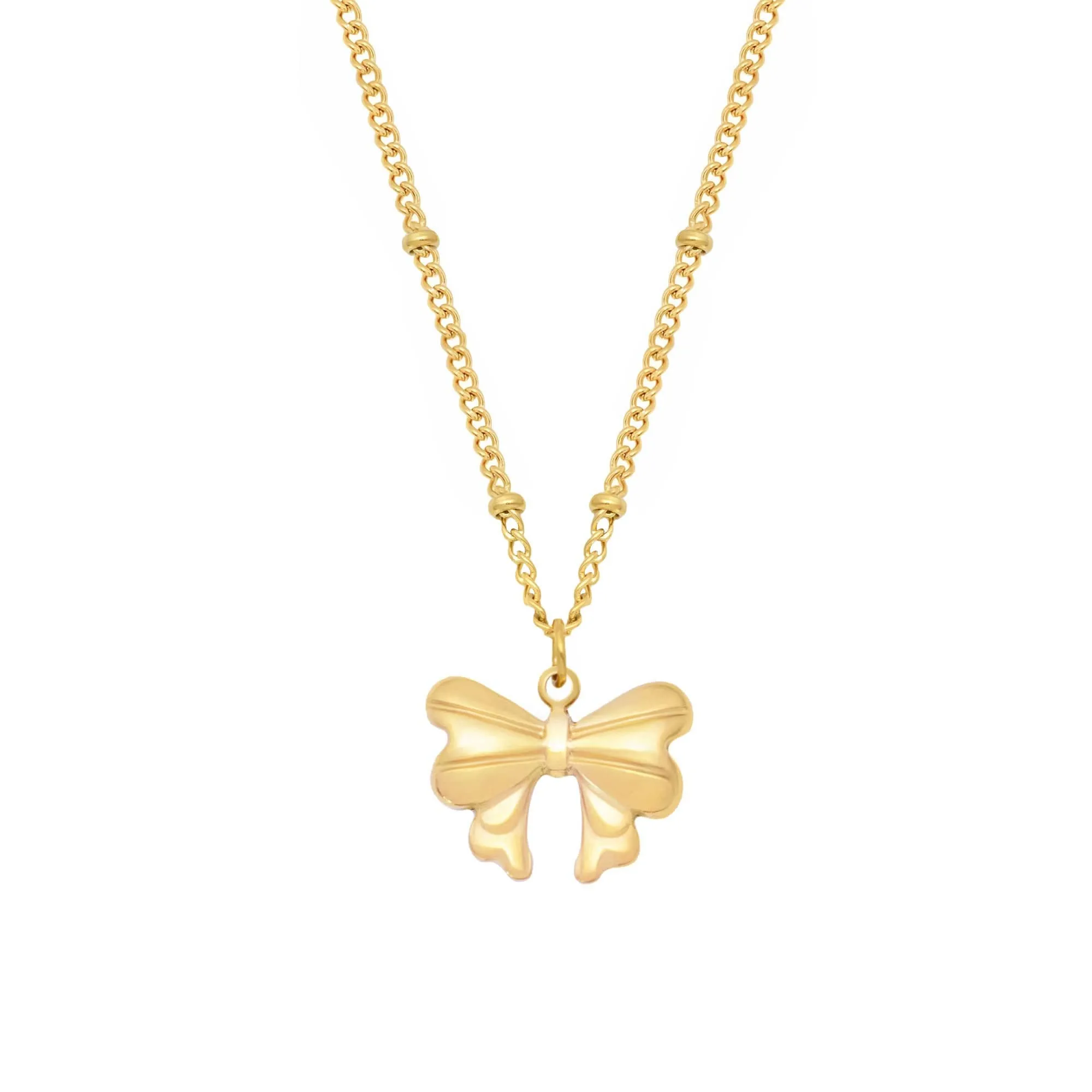 Emma Bow Necklace