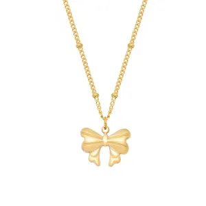 Emma Bow Necklace