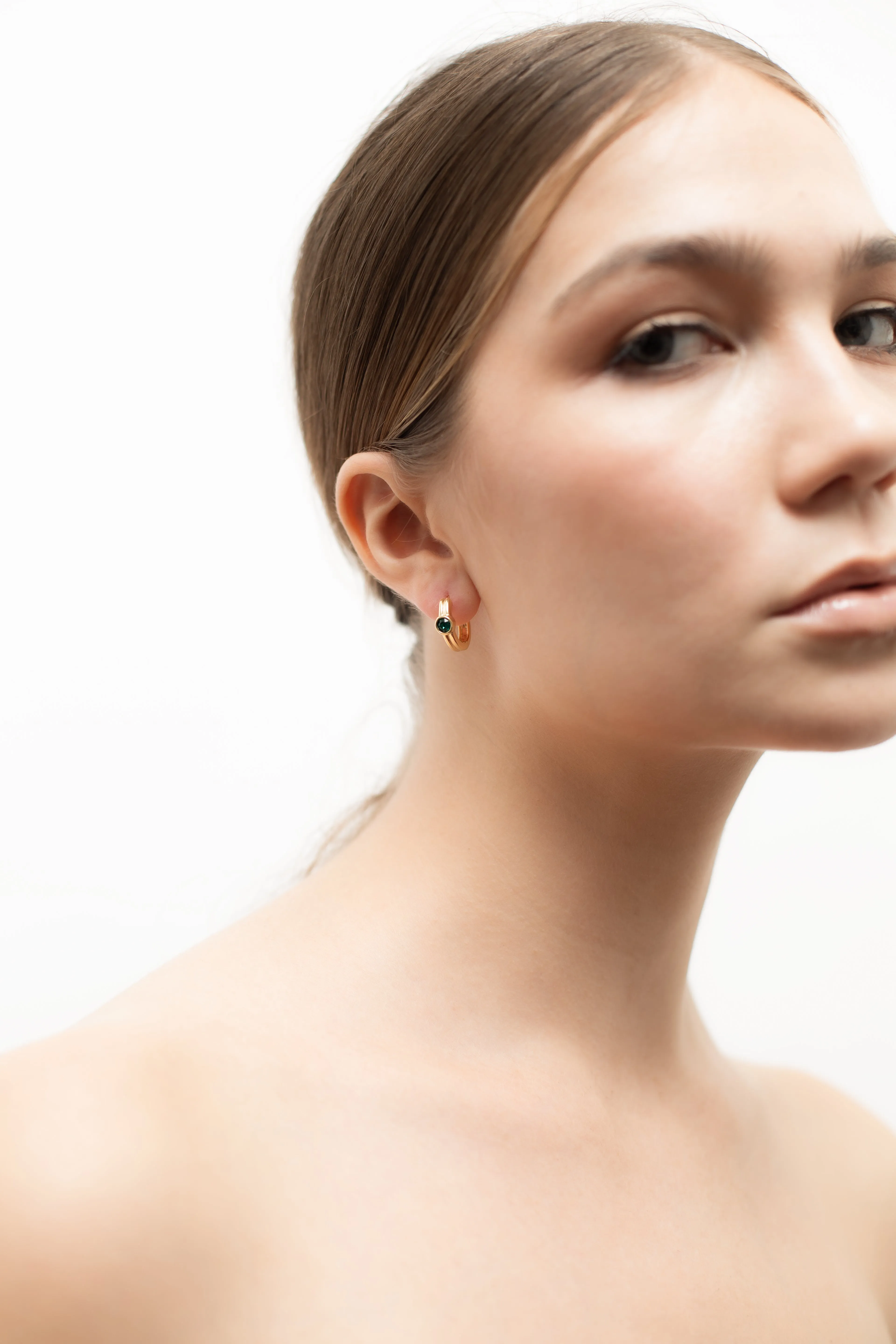 Empress Hoops Earrings