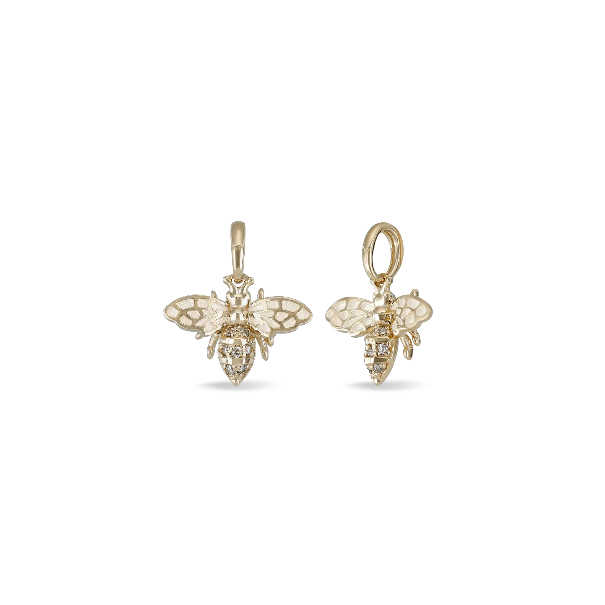 Eternal Diamond HoneyBee Pendant II